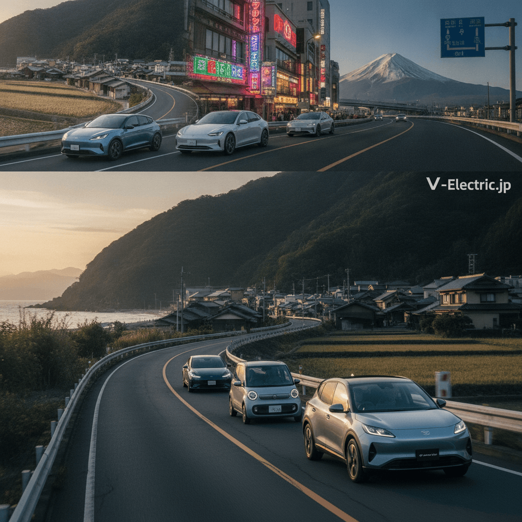 最新の輸入EVモデルで日本の道路事情に真に適した車種は？ | V-Electric.jp